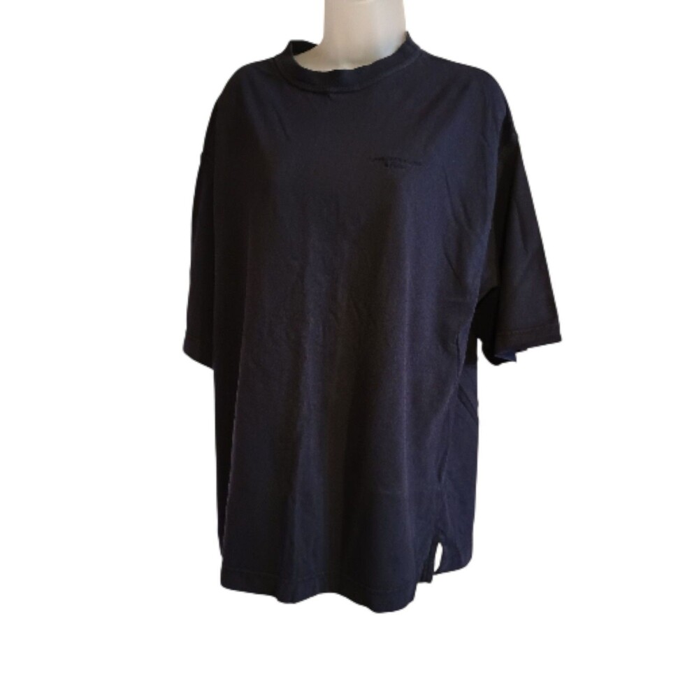 Levi Strauss & Co. Navy blue 90s t shirt size L Logo Vintage Y2K 1990s